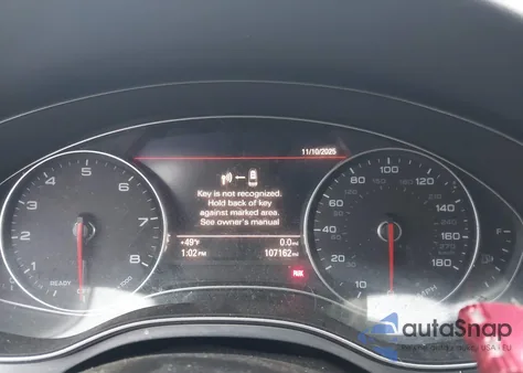 2016 Audi A6 3.0T Premium Plus from USA, damaged, VIN WAUHGAFC0GN004937